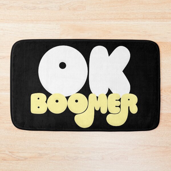 Item preview, OK BOOMER // Typographic Funny Memeshirt  designed and sold by AestheticNow.