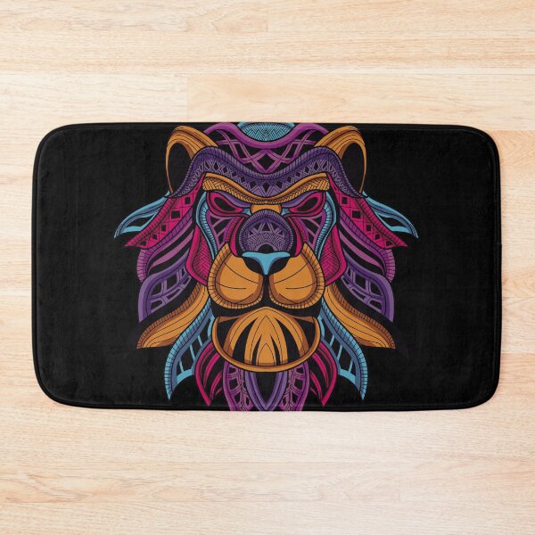 Item preview, Colorful Lion Head designed and sold by roseglasses.