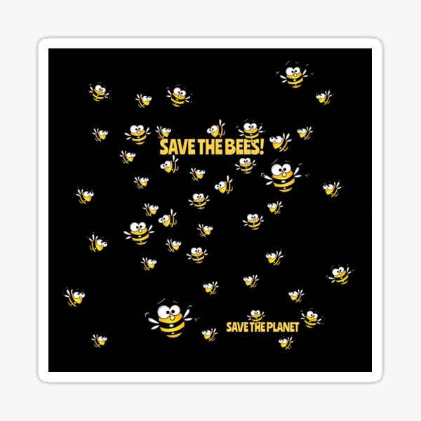 Save the Bees! Sticker