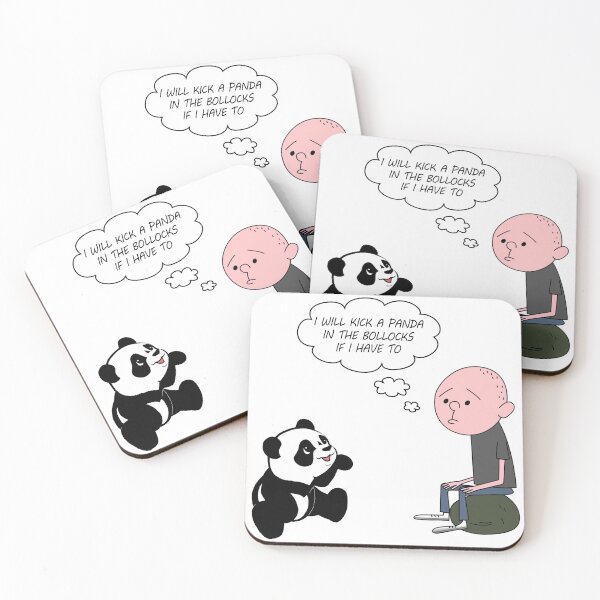 Item preview, Karl Pilkington - I Will Kick A Panda In The B******s If I Have To designed and sold by RafikCreations.