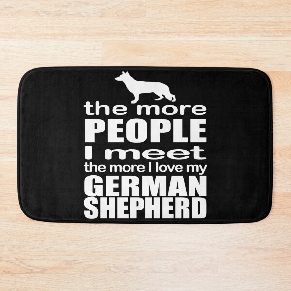 Item preview, The More People I meet The More I love my German Shepherd  - Christmas And Birthday Gift Ideas For Dog Lovers designed and sold by ASClothDesign.