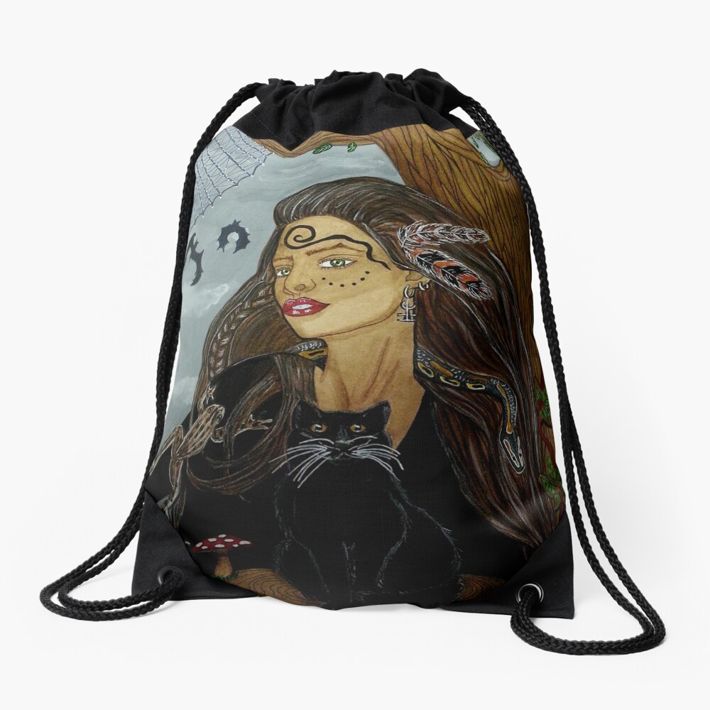 Item preview, Drawstring Bag designed and sold by CarolOchs.