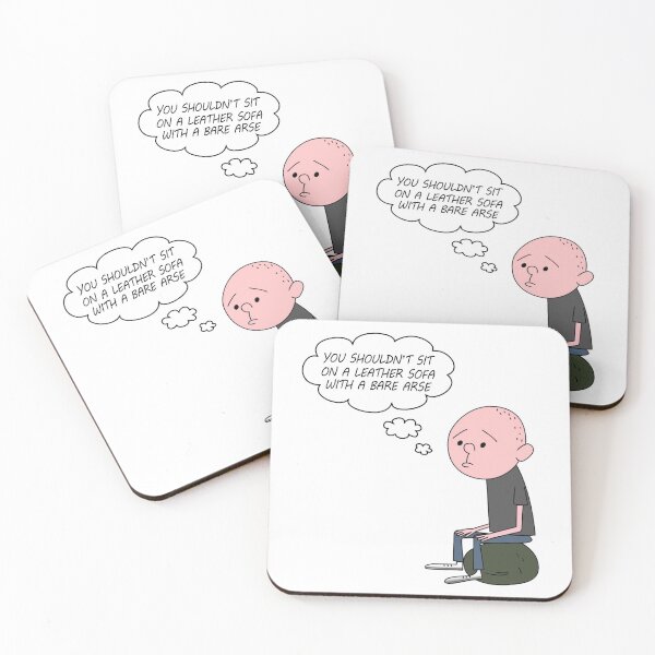 Item preview, Karl Pilkington - You Shouldn't Sit On A Leather Sofa With A Bare Arse designed and sold by RafikCreations.