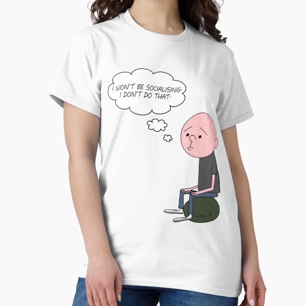 Item preview, Karl Pilkington - I Won't Be Socialising, I Don't Do That designed and sold by RafikCreations.