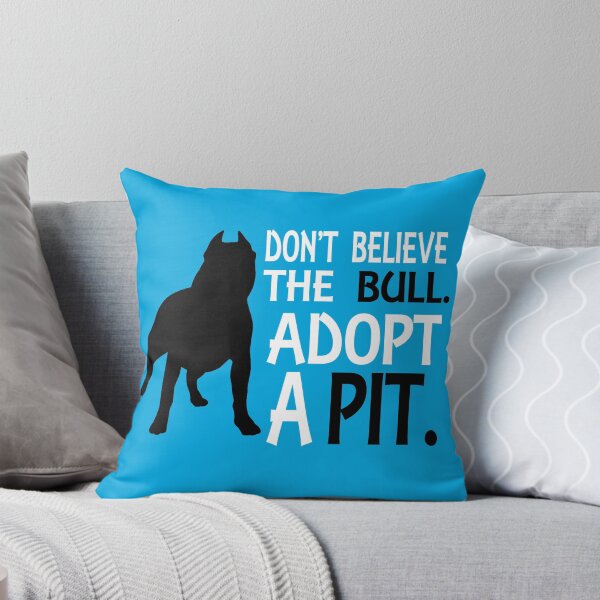 Item preview, Don't Believe the Bull Adopt a Pit  - Christmas And Birthday Gift Ideas For Dog Lovers designed and sold by ASClothDesign.