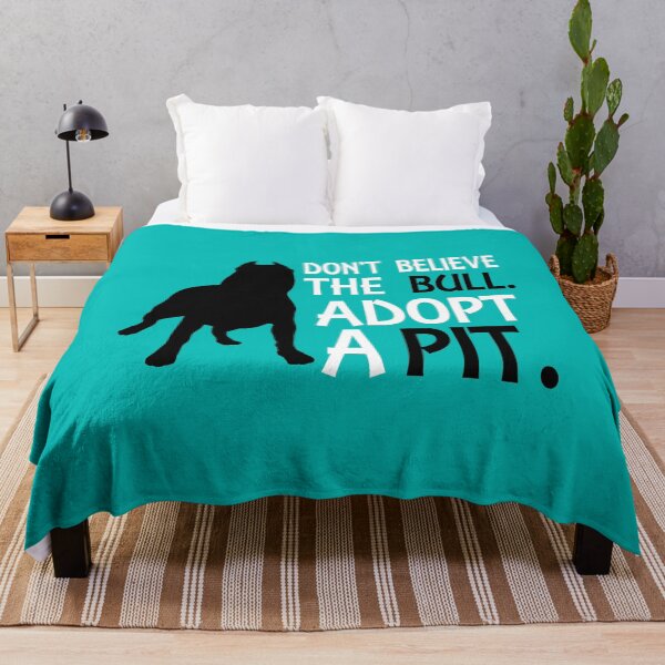 Item preview, Don't Believe the Bull Adopt a Pit  - Christmas And Birthday Gift Ideas For Dog Lovers designed and sold by ASClothDesign.