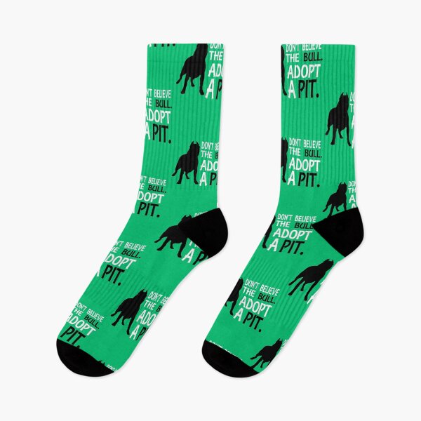 Item preview, Don't Believe the Bull Adopt a Pit  - Christmas And Birthday Gift Ideas For Dog Lovers designed and sold by ASClothDesign.
