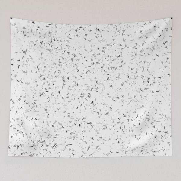 Item preview, Black and White Random Scatter Abstract designed and sold by MixinMadness.