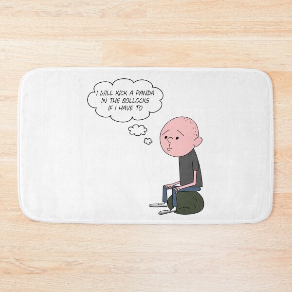 Item preview, Karl Pilkington - I Will Kick A Panda In The Bollocks If I Have To designed and sold by RafikCreations.