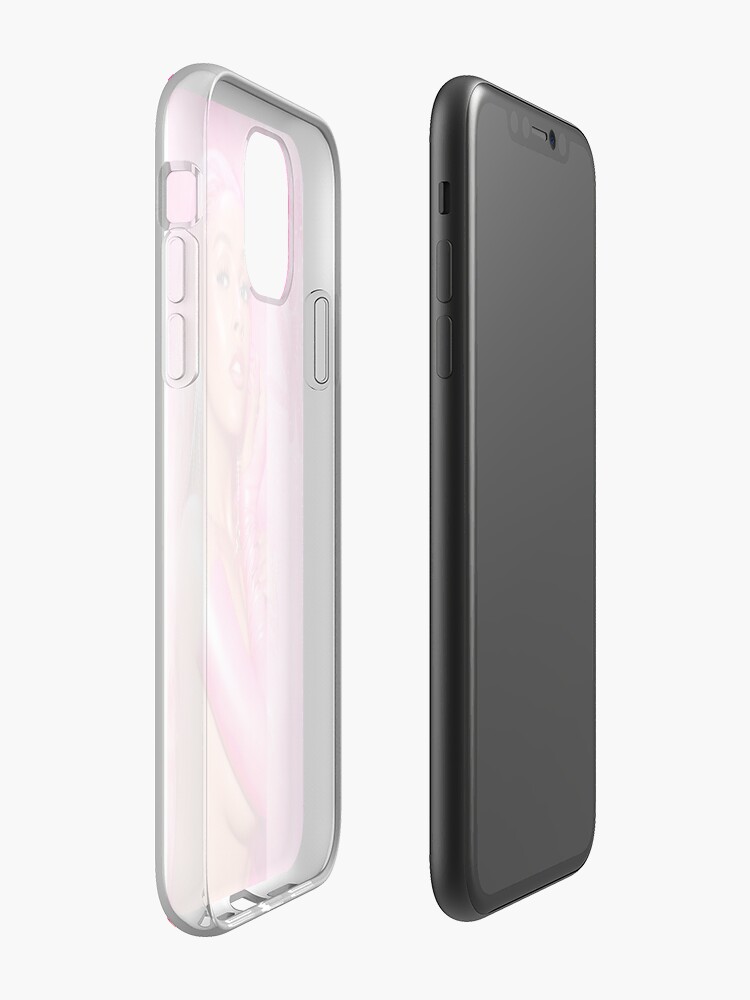 Coque iPhone « Rose vif », par Polymer