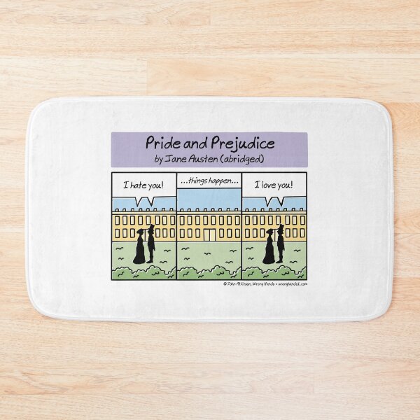 Item preview, Pride and Prejudice (abridged) designed and sold by WrongHands.