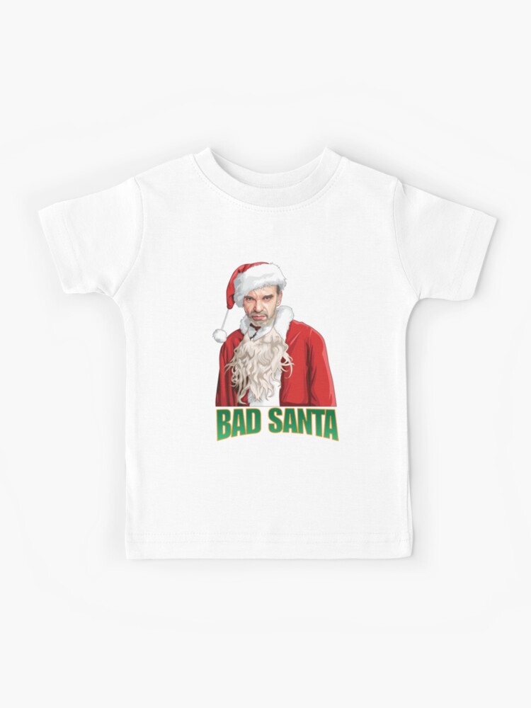 Bad santa kid shirt Clearance