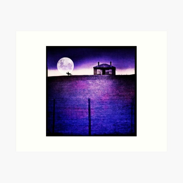 Moon Rider Art Print