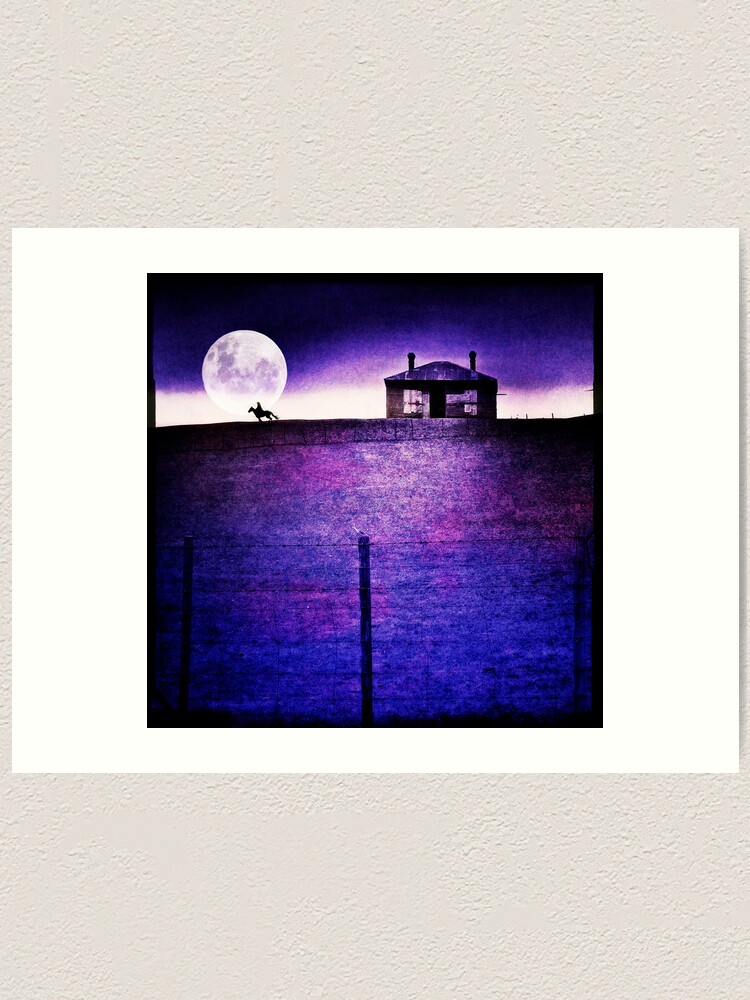 Alternate view of Moon Rider Art Print