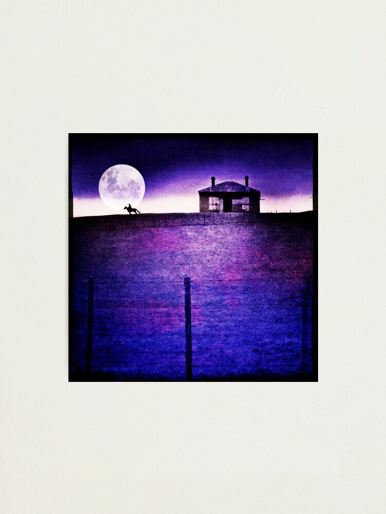 Alternate view of Moon Rider Photographic Print