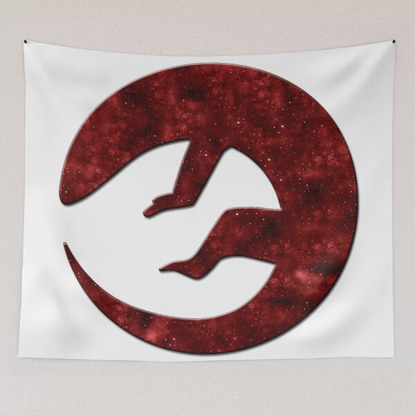 Item preview, Fairy Tail - Red Lizard Guild Logo (Galaxy Design) designed and sold by Kamurata.