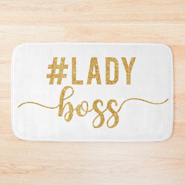 Item preview, Lady Boss Gold Glitter designed and sold by beakraus.