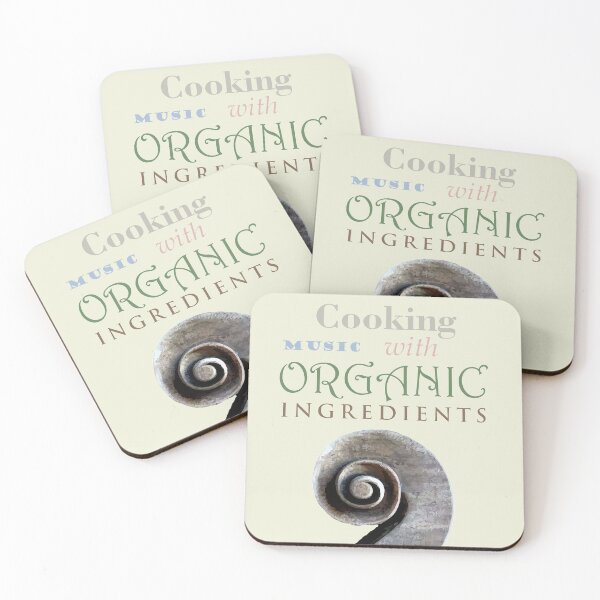 Item preview, Cooking Music Organic designed and sold by Music-matter.