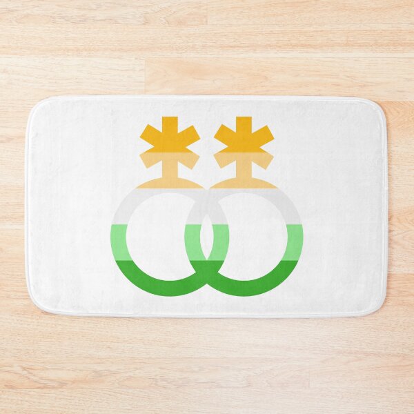 Item preview, nblnb, interlocking symbols with enbian flag designed and sold by Skyler Orion X.