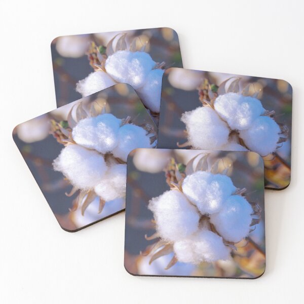 Item preview, Whispers of White: The Delicate Cotton Blossom designed and sold by SiliconValleyUS.