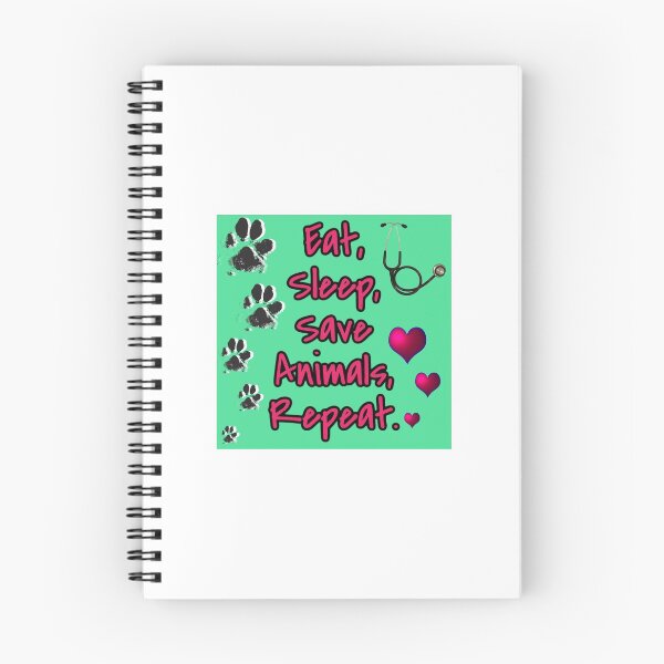 Item preview, Eat, Sleep, Save Animals, Repeat designed and sold by livhanewald.