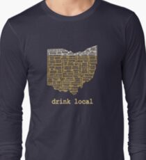 Drink Local - Ohio Beer Shirt Long Sleeve T-Shirt