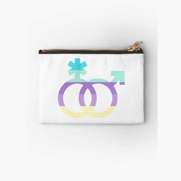 Item preview, mlnb, interlocking symbols with astroidian flag designed and sold by Skyler Orion X.