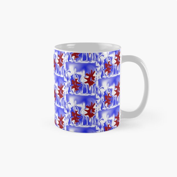 Item preview, Two blooms on blue designed and sold by Tiia Vissak.