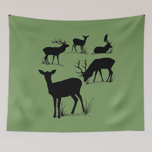Item preview, Deer, deer, red deer, fallow deer, animals, deer, roebuck, hunting, antlers designed and sold by rhnaturestyles.
