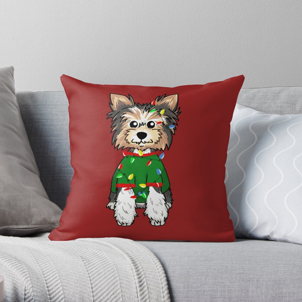 yorkie pillow