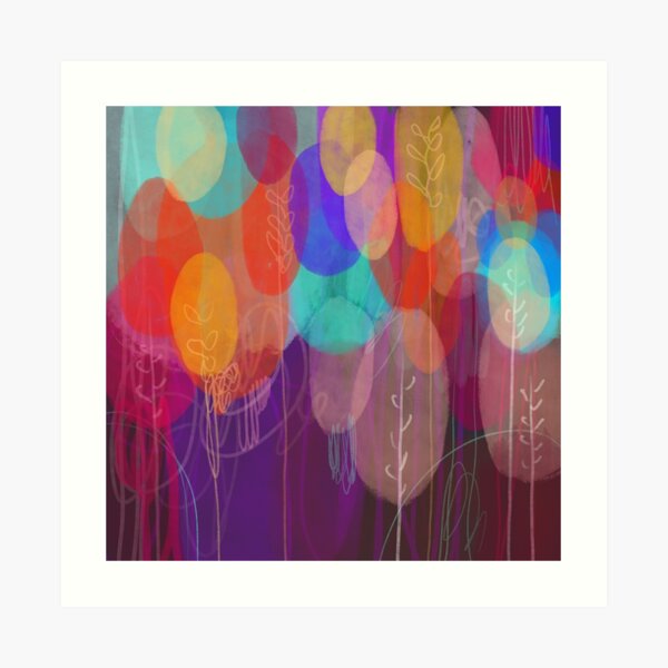 Autumn Trees Art Print