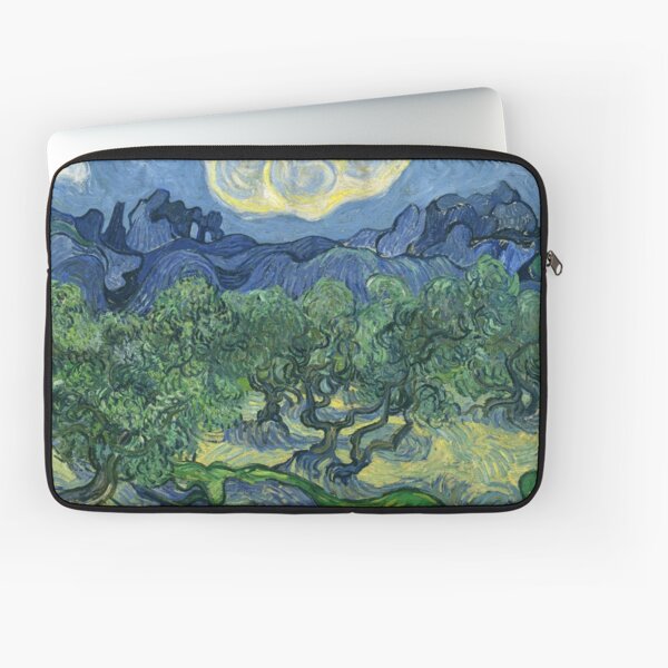 The Olive Trees by Vincent van Gogh Laptop Sleeve
