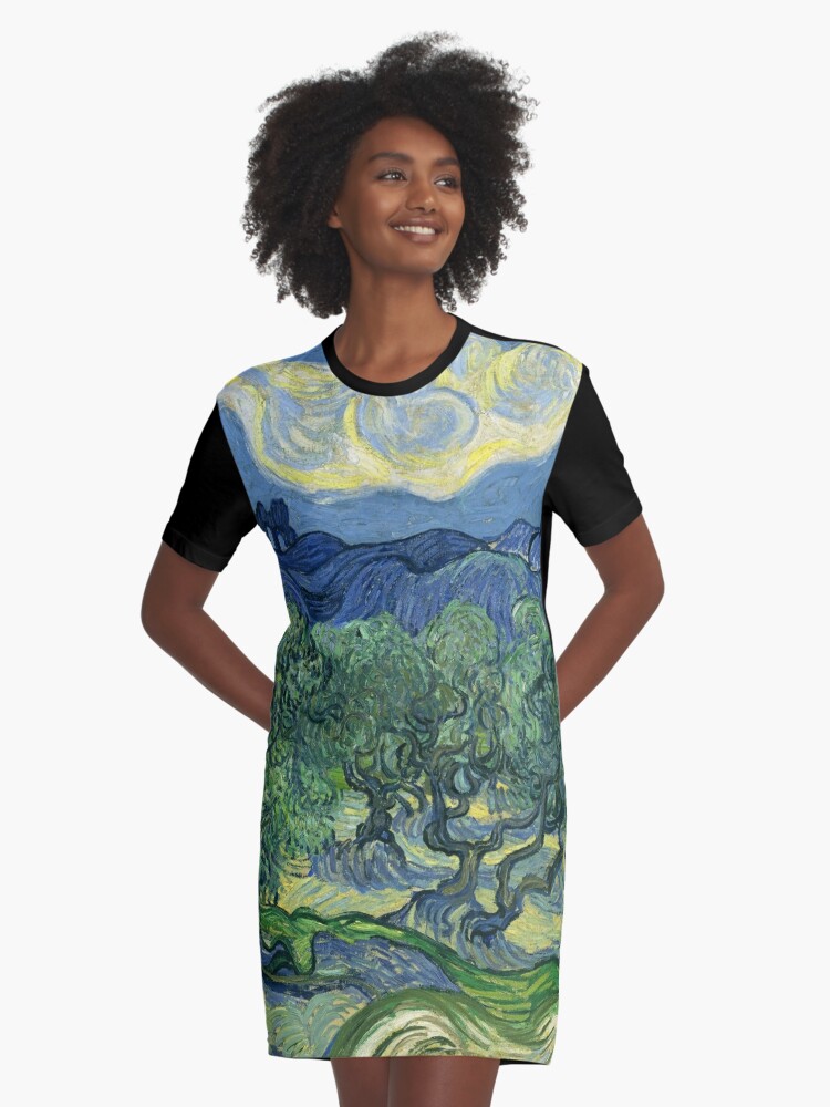 Van Gogh Women's Open Shoulder Dress 