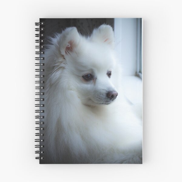 Item preview, Alert Japanese Spitz  designed and sold by KarenWoodArt.