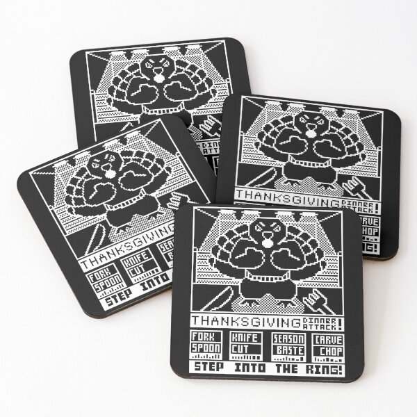 Item preview, Thanksgiving Fight! Holiday Themed Retro Encounter! designed and sold by potluck.