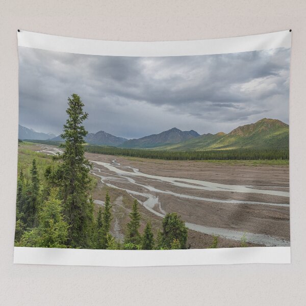 Item preview, Low Alaska Riverbed designed and sold by AndyKazie.