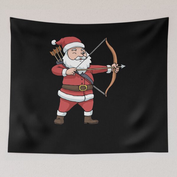 Item preview, Christmas Archery Arrow Bow Hunting Santa Claus designed and sold by DSWShirts.