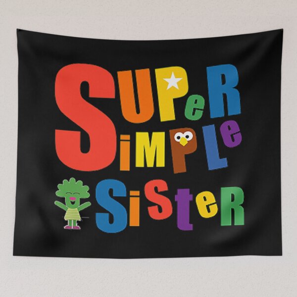 Item preview, Super Simple Songs Sister - Super Simple Sister - Best Big Little Sister - Love You Funny Sisters designed and sold by happygiftideas.