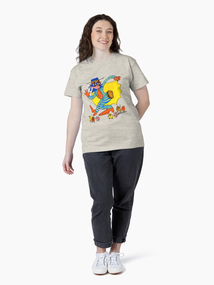Thumbnail 4 of 7, Classic T-Shirt, Hamburgulars Booty Stash designed and sold by ambermccall.