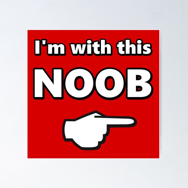 I'm with these noobs, gamer geek Kids T-Shirt for Sale by AMagicalJourney