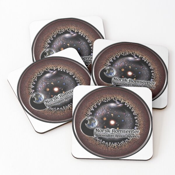 Item preview, Norwegian Space Agency Logo with the Universe! designed and sold by Pablo Carlos Budassi.