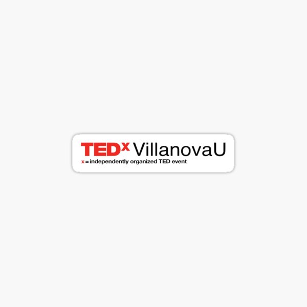 TEDxVillanovaU Sticker