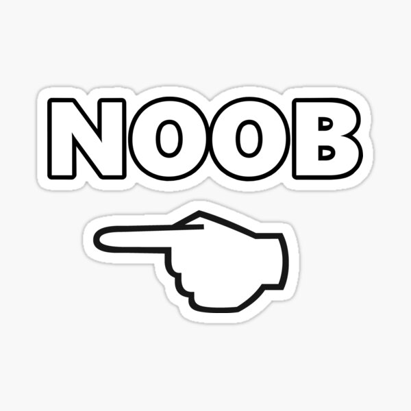  roblox noob Sticker Bumper Sticker Vinyl Decal 5 : Automotive