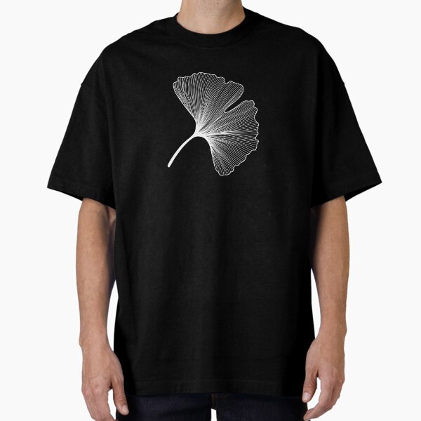 Aperçu de l'œuvre Motif feuilles de Ginkgo Biloba - BLANC créée et vendue par Printables Passions.