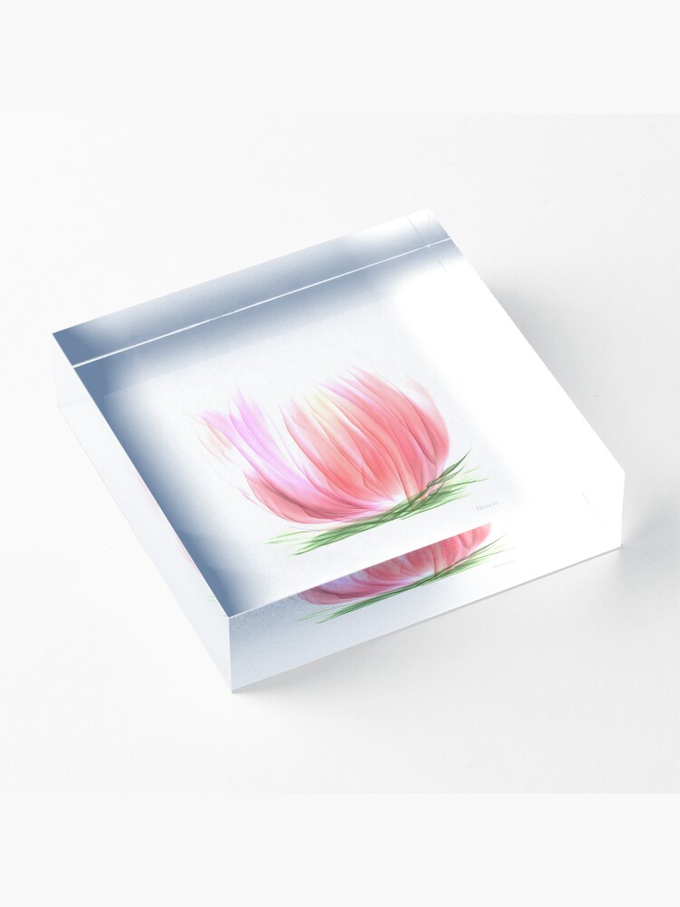 Alternate view of The Water lily Acrylic Block