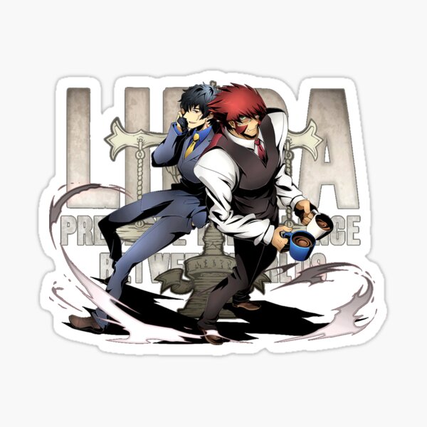 Item preview, Steven Alan Starphase and Klaus Von Reinherz - Blood Blockade Battlefront designed and sold by the-Gate.