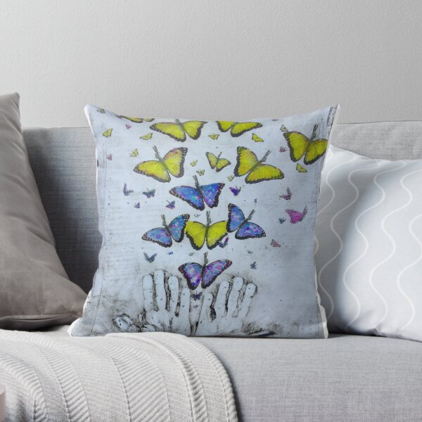 the journey changes us Throw Pillow