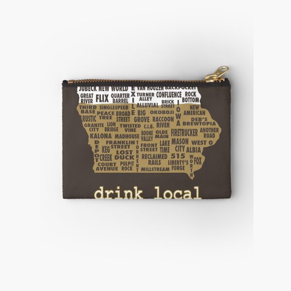 Item preview, Drink Local - Iowa Beer Shirt designed and sold by uncmfrtbleyeti.