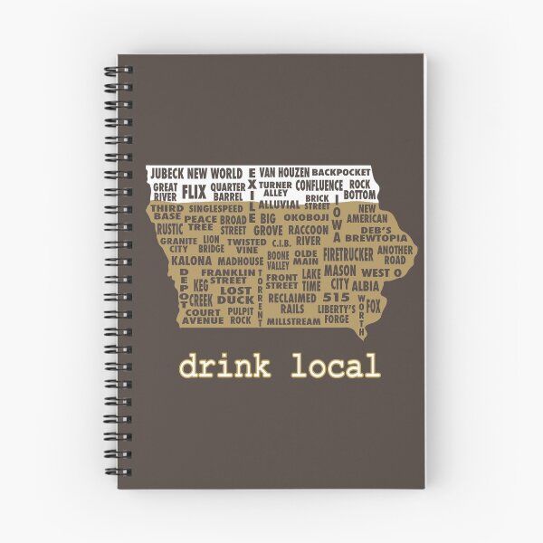 Item preview, Drink Local - Iowa Beer Shirt designed and sold by uncmfrtbleyeti.