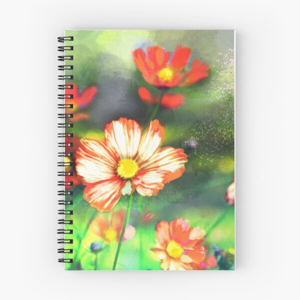 Item preview, Wild flowers -  bright orange designed and sold by Ksenia Annis.